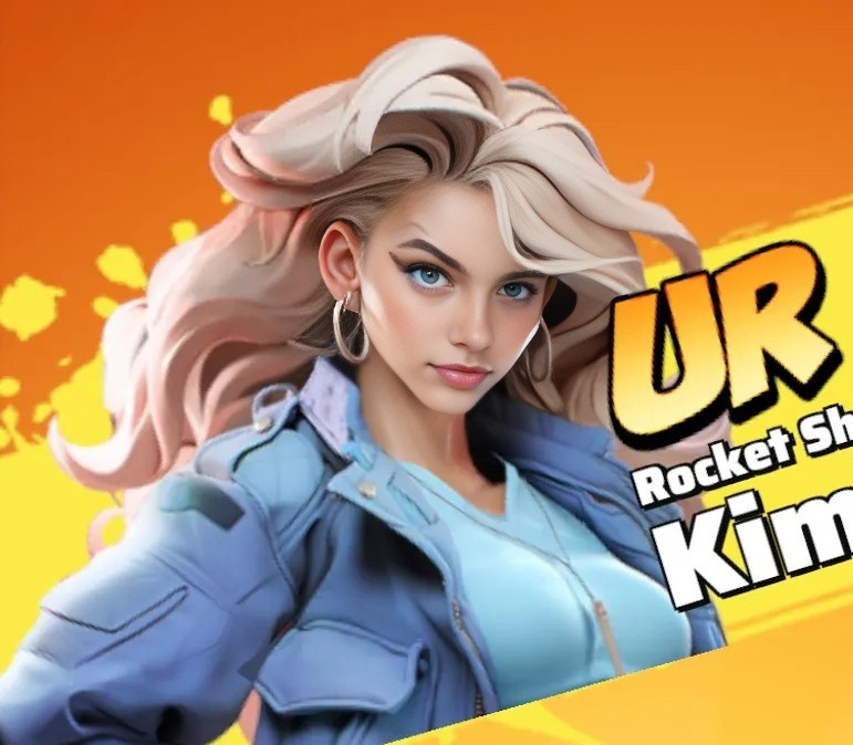 AI face swap result combining images into a new portrait